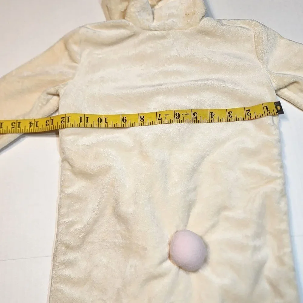 Gymboree baby girl bunny bunting size 0-6 months sleep sack rabbit ears paws tai